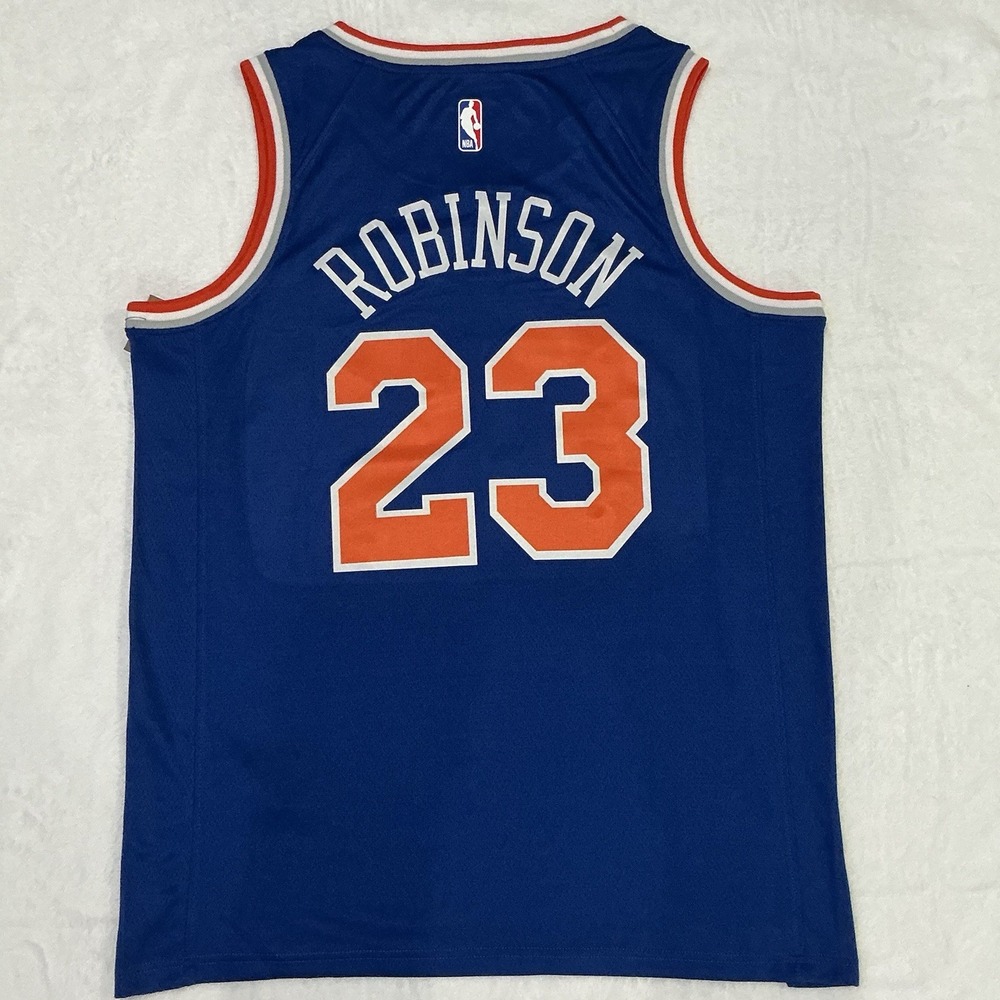 Nike New York Knicks Robinson 23 Swingman Icon Edition NBA Jersey Men 50/L - Picture 2 of 12